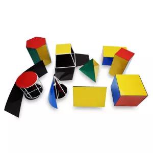 마그네틱 입체 도형 9종/유아블럭놀이/장난감/집콕놀이/블록/완구/교육용/만들기/어린이/단체선물