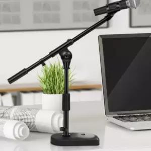 TS-15 고중량 마이크 스탠드 튼튼한 T자 탁상용 거치대