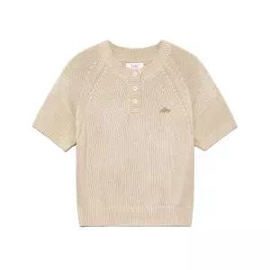 매장정품 리 LEE 우먼 래글런 반팔 니트 베이지 LE2402KT68BE 142989