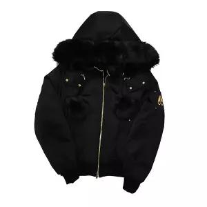 무스너클 골드 시리즈 오리지널 사틴 데비 여성 봄버 자켓 블랙 M35LB025G 292