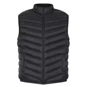 [리빌모아]남자 겨울 하이넥 경량 풀집업 조끼패딩 IE-VEP-4006-블랙