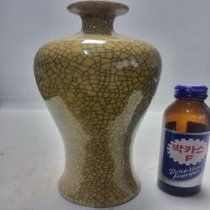 송대 빙열 화병 높이23cm무게664g 단초마을 골동품/수집품/도자기