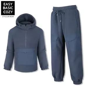 남성 후리스 트레이닝복 세트 플리스 기모 추리닝 츄리닝 운동복 트랙수트