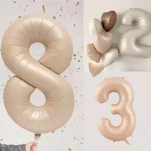 크림 광고 기획상품 초콜렛 카라멜 웨딩숫자은박 웨딩 40인치 추천 돌잔치 3가지 색상 축 소품 이벤트 홍보