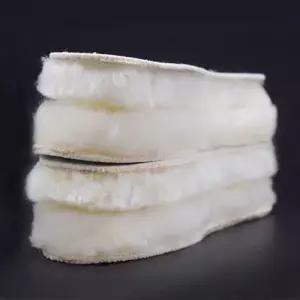 천연 양털 깔창 100% 겨울 부츠 운동화 신발깔창