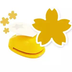 모양펀치 R-25(펀칭규격25mm이내) 394 벚꽃/카드꾸미기/핸디/모양/펀치/펀칭기/하트/별/타공기/종이스탬퍼