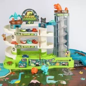 주차빌딩/게임/유아동/놀잇감/선물/키즈/모형/장난감/어린이/완구/교통/자동차/놀이/주차장/빌딩/리프트