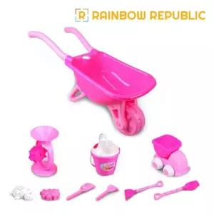 큰수레 모래놀이(핑크)/키즈/아이/어린이/물놀이/놀잇감/장난감/유아동/아기/완구/도구/모양/모래/활동