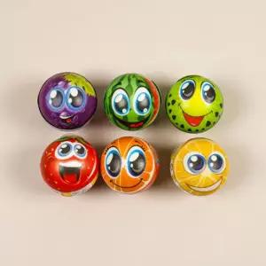 과일스퀴시볼/완구/공/볼/장난감/놀이/실내/놀잇감/촉감/소프트/안전/아이/굴리기/게임/던지기/말랑/모형