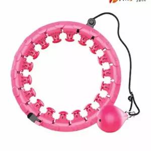 뱃살훌라후프 후프 어린이 실내 스마트 무소음 대형 울트라 후프 핑크 z