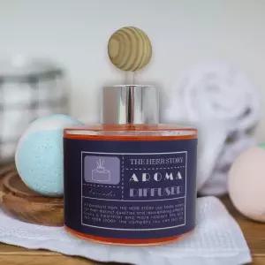 더허브스토리 아로마 디퓨저 라벤더 120ml/거실/방향제/고급/인테리어/가정/향기/실내/사무실/신발장/퍼퓸