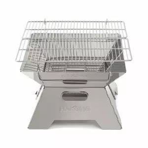 해피캠핑 접이식 그릴 화로대 숯불 장작 바비큐