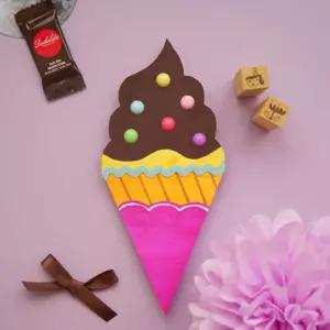 미생물학습교구 아이스크림 DIY 북아트 5set DIY교재 사고학습