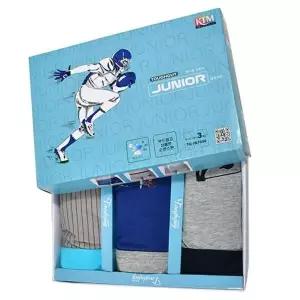 [HS라이프]남자팬티 드로즈 남성속옷 사각 학생 팬티 통기성 좋은 주니어 면스판 3매