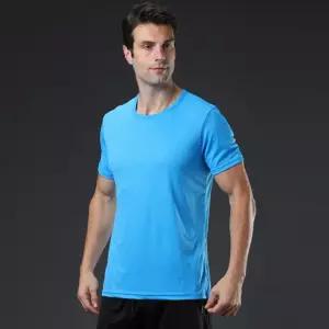 스퀘어직물패턴기능성무지 나시 여름 반팔티 헬스 홈웨어 땡처리 트레이닝티