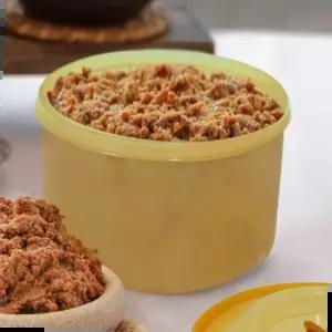 반찬통 이젠 진공항아리 3리터 원형 황토 밀폐용기