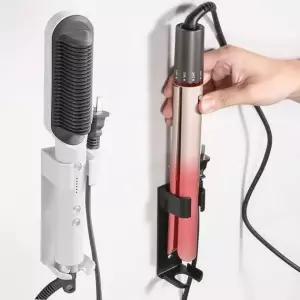 봉고데기 고데기 홀더 정리 무타공 보관 거치대