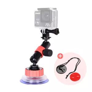 고프로 액션캠 유리 흡착마운트 매직암 거치대+스트랩고 고차량 고마운트 고암