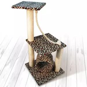 호피미니 캣타워/켓/타워/고양이/놀이/터/기구/소형/실내/가정/용/ZOT/ZPT/XKDNJ
