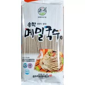 송학 건 메밀 국수 1Kg/가공/식품/면류/맛있는/쫄깃한/국수면/식당/가게/가정/간단한/선물용/메밀면/포장