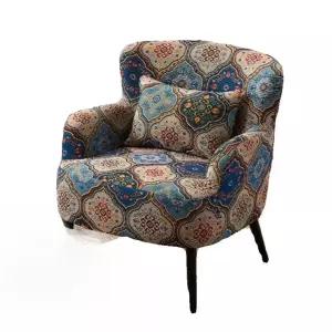 빈티지 소파 1인용 인테리어 꽃무늬 쇼파 레트로 포인트 1인