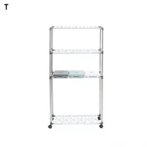 네오리사이클빈3P 3단/탕비실/업소용/식당/카페/재활용/비닐/거치대/봉투/걸이/바퀴/이동식/투입구형/사각