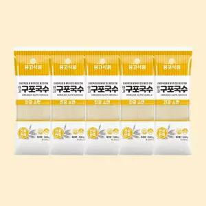 [몽고식품] 몽고구포국수 소면 500g x 5개