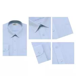 [리빌모아]남자 일자핏 모달 카라 와이셔츠 SJ-SHA-651