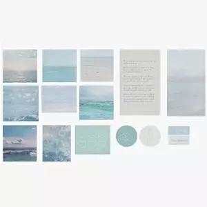 빈티지 엽서 소품 하늘 바다 사진 감성엽서 15매 (KYR-WE52AD7)