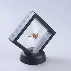 악세사리 필름 액자 케이스+받침 블랙 소 굿즈 전시 (KYR-WEBBF87)