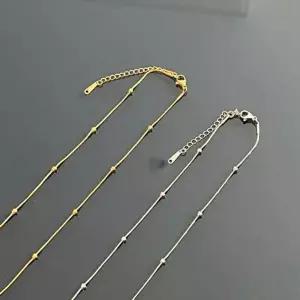 [알티피아]써지컬 연말 무대 기본 목걸이 소품샵 연초 초커 도트