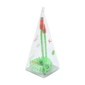 헤지스 HAZZYS 스파이럴 그린 케이블 (C타입) 15x15 HILG4FH96E2