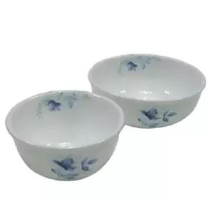 [조르지오]코렐 QU52AA22 블루플로랄 공기 1개 밥 이유식 죽 한식기 그릇