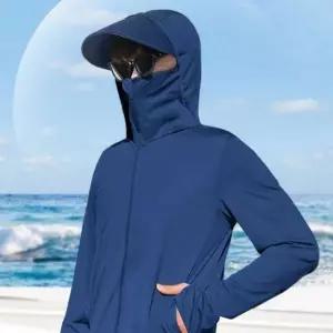 경량 냉감 바람막이 자켓 여름 등산 조깅용 쿨링 점퍼