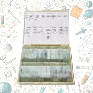 학교 동물 식물 조직 슬라이드 종합편 50종 100매 영구 프레파라트B 과학학습