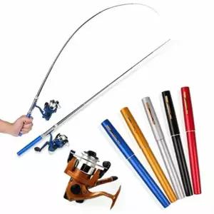 미니 릴 낚시대 휴대용 펜 타입 초보 낚시용품