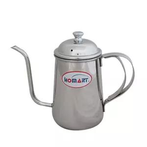 홈아트 드립포트(유광) 0.7L/귀여운디자인포트/카페드립포트/커피드립포트/캠핑드립포트/롱포트