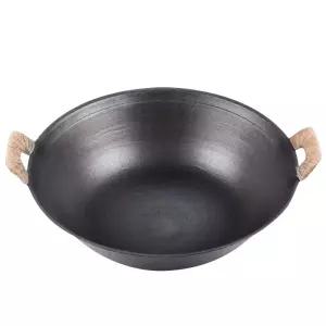 음식점 영업업 주철냄비 궁중팬 무쇠웍 중식요리 손잡이 깊은 다용도 후라이