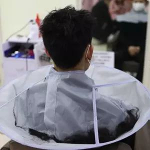 미용실커트보 염색 이발 파마 어깨 받침대 가운 소품 셀프미용