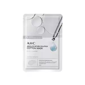[AHC] AHC 앱솔루트 리턴 솔루션 순면 마스크 브라이트닝 28ml (25매입)