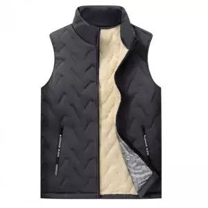 방한 누빔 패딩조끼 겨울 낚시 등산 작업용 멀티 조끼