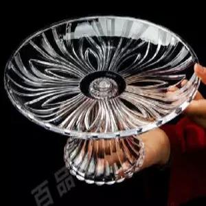 접시 아크릴 투명 케이크 플라스틱 과일 안주