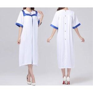 여름성가대가운 반팔 기독교 합창복 공연 성당 의상