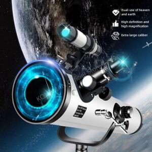 대형 조리개 전문 천체 망원경, 별 관측 및 조류 관찰용 단안 F70076, 35X-875X, 114mm