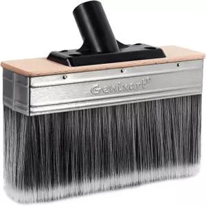 목재 울타리 벽돌 콘크리트 벽에 페인트 실러를 바르는 7인치 데크 얼룩 브러시 어플리케이터 - 튼튼한