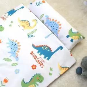 ( )순면 100 유아 어린이집 낮잠 이불 배게 침구 세트 가방 공룡