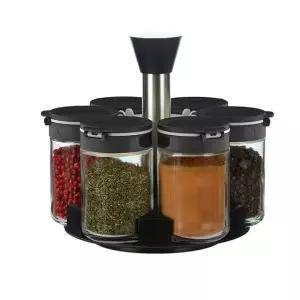 시노글라스 듀얼리드 7P 홈세트 블랙