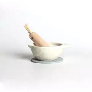 마시 미니 절구 깨갈이 그린