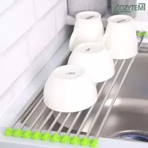 코지템 조이 싱크롤 매트 10롤 싱크대건조대 싱크대 선반 식기건조대 물빠짐