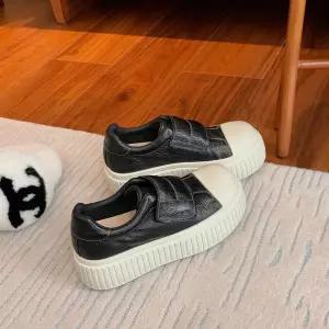 슬송렉샵 여자 키작녀 하이탑 포도맘 스튜디오리 워싱 말가죽 라운드 와이드 스니커즈 보드화 꾹5